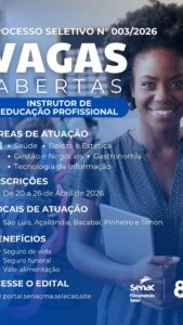 Senac PE 2026: 802 vagas gratuitas&hellip;