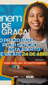 Isenção do Enem 2026: prazo encerrou&hellip;