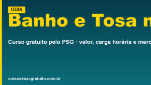 Curso de Banho e Tosa do&hellip;