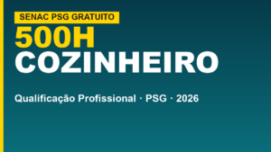 Curso de Cozinheiro no Senac: PSG&hellip;