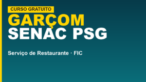 Curso de Garçom no Senac: PSG&hellip;
