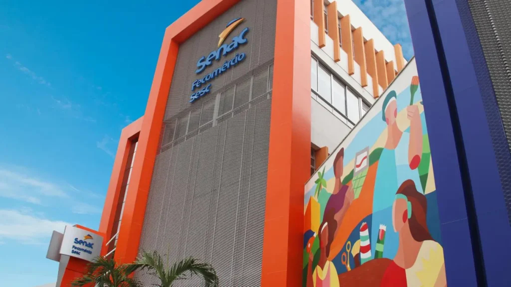 Estudantes em aula na Faculdade Senac Rio Grande do Norte em Natal