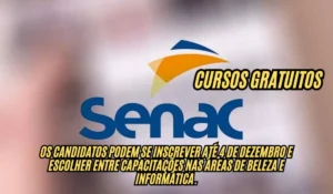 Qualificação gratuita em Nova Lima: Senac…