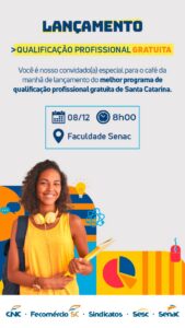 Senac SC 2026: 17.100 vagas gratuitas…