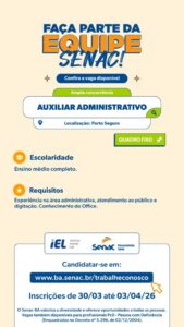 Em Feira de Santana, o Senac&hellip;
