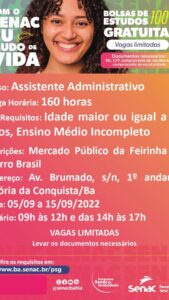 Senac Vitória da Conquista oferece curso&hellip;