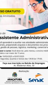 Senac Araçatuba tem cursos técnicos gratuitos&hellip;