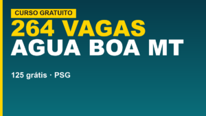 Senac Água Boa (MT) abre 264&hellip;