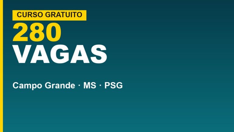 Senac MS abre 280 vagas grátis&hellip;